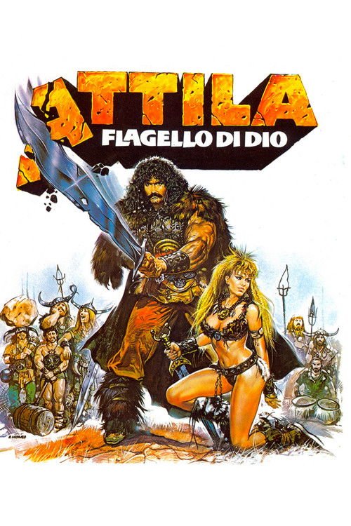 Poster Attila flagello di Dio