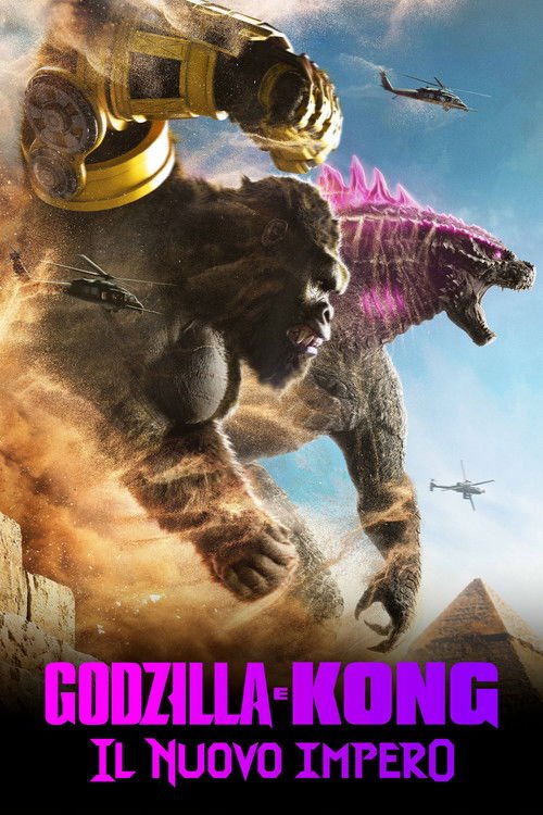 Poster Godzilla e Kong - Il nuovo impero